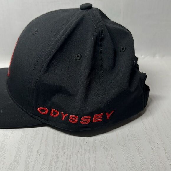 Callaway Odyssey #1 Putter On Tour Black Adjustable Golf Hat Cap one size - Picture 3 of 9